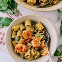 Thai Basil Pesto Pasta with Spicy Shrimp, by cold2.fioekdjsdas.cf