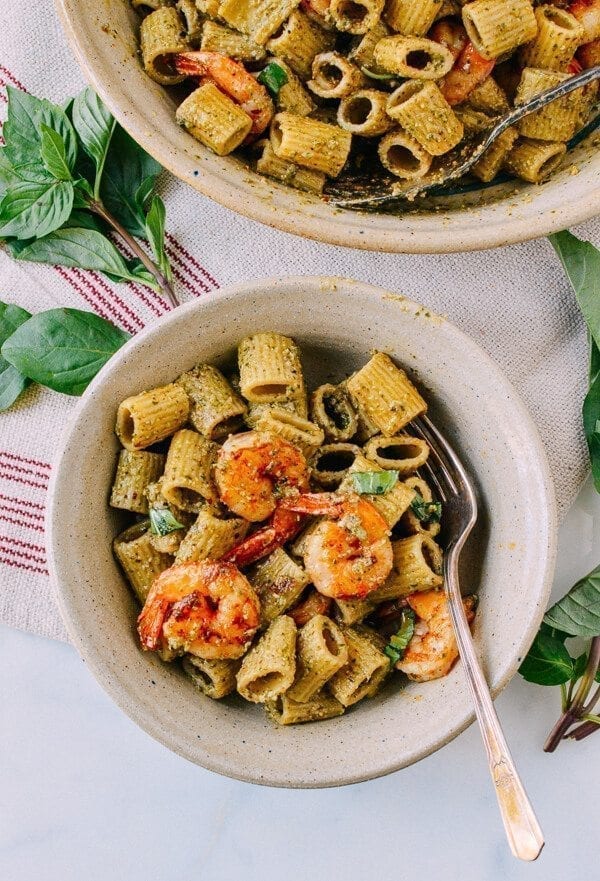 Thai Basil Pesto Pasta with Spicy Shrimp, by cold2.fioekdjsdas.cf