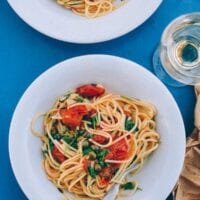 Spaghetti with Tomatoes, Capers, Mint & Parsley, by cold2.fioekdjsdas.cf