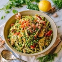Salmon Pasta with Green Goddess Pesto, by cold2.fioekdjsdas.cf