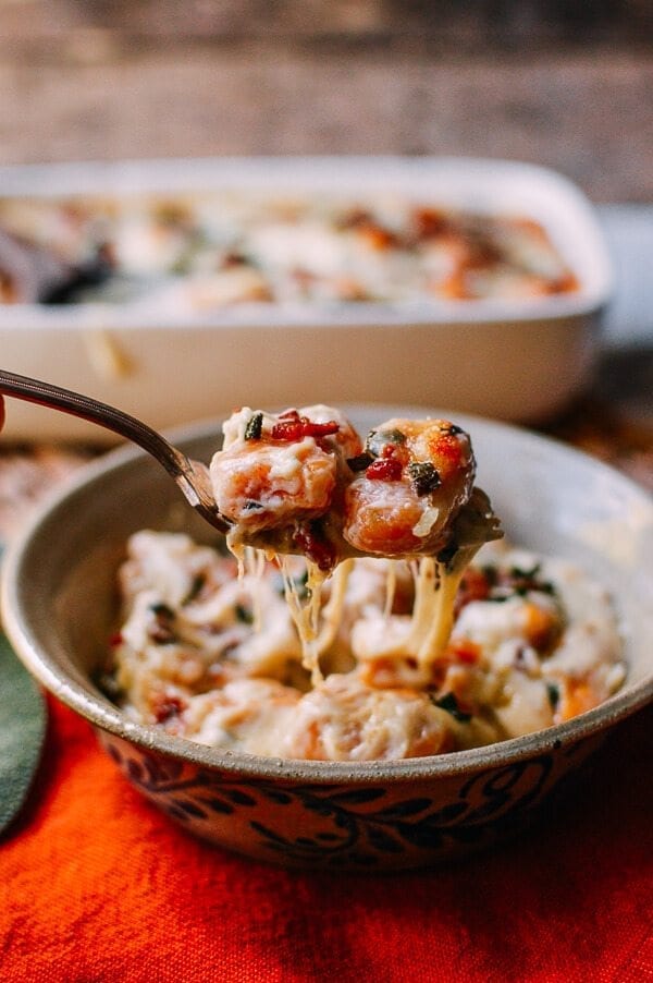 Baked Sweet Potato Gnocchi with Bacon and Sage, by cold2.fioekdjsdas.cf