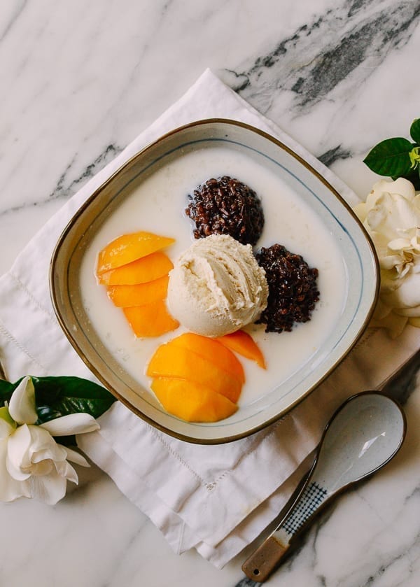 Thai Black Sticky Rice, Mango, Vanilla Ice Cream, Coconut Milk, Sweetened Condensed Milk, and shaved ice, cold2.fioekdjsdas.cf