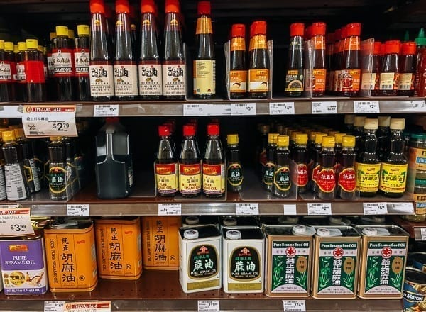 Sesame Oil section of Chinese grocery store, cold2.fioekdjsdas.cf